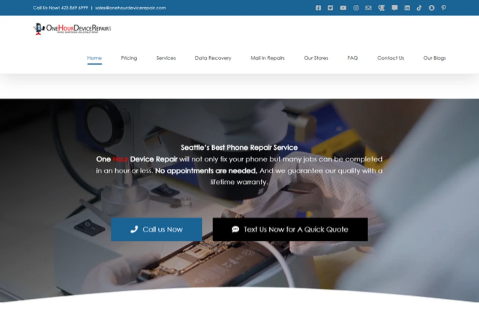 One Hour Device Repair