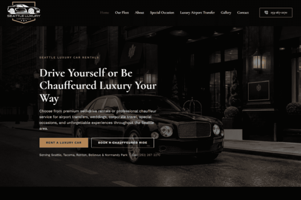 Seattle Luxury Car Rentals